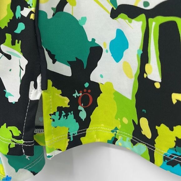 KINÖNA Keep It Covered Long Sleeve Golf Top & Skirt- Splatter Print - Picture 8 of 11